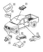 68024335AA - : Occupant Restraint Module for Mopar Image