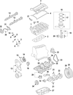 6F103265BX - : Cylinder Head for Volkswagen: Eos, GTI, Jetta, Passat Image