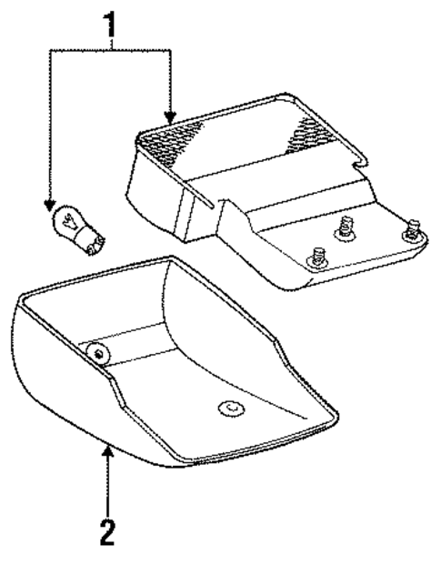 High Mount Lamps for 1990 Toyota Celica #0