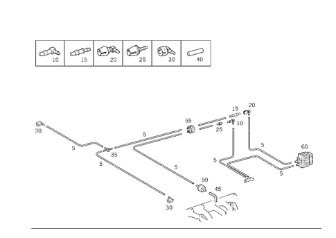 Engine Vacuum Connection and Light Range Regulator for 2003 Mercedes-Benz SLK320 #0