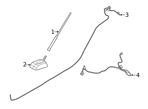 Antenna & Radio for 2015 Ford Fiesta #0