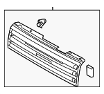 F23101A17A - : Grille for Nissan Image