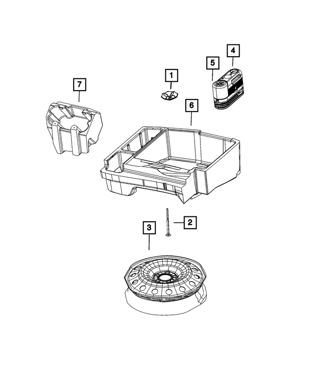 68640368AA - Wheels: Tire Compressor for Mopar Image image