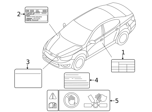 Labels for 2019 Kia Cadenza #0