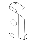 L206543F0 - Body: Tow Hook Bracket for Mazda: CX-7, CX-9 Image