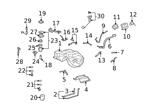 Filters for 2012 Lexus LS460 #2