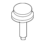 3923475 - Body: Impact Bar Rivet for Volvo: S40, V40 Image