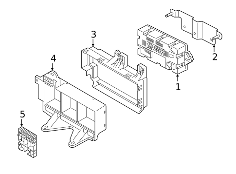 Fuse & Relay for 2017 Jaguar XF #1