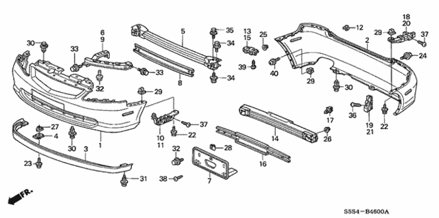 Bumpers for 2005 Honda Civic #0