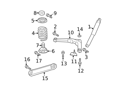 Rear Suspension for 2002 Jeep Grand Cherokee #0