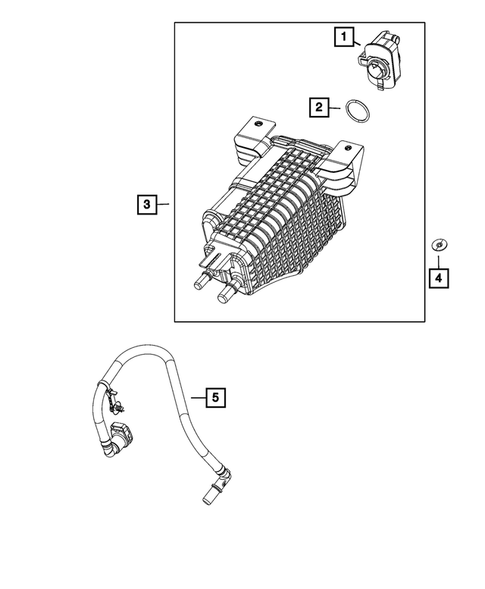 Vacuum Canister/Leak Detection Pump for 2020 Jeep Gladiator #0