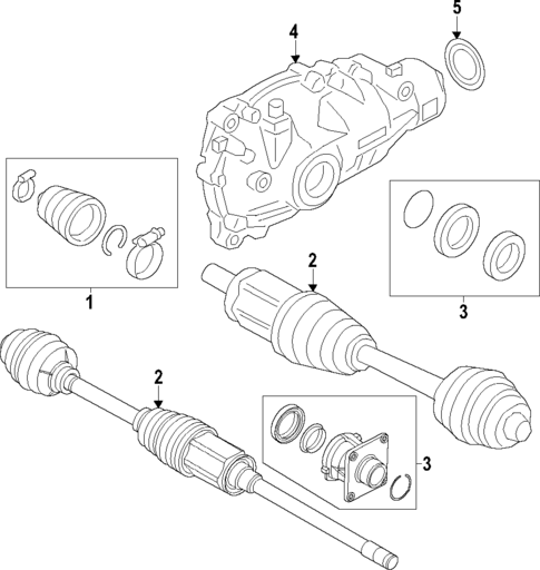Differential for 2023 BMW XM #1