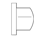 WHT004403 - Engine: Front Mount Bracket Nut for Volkswagen: Routan Image