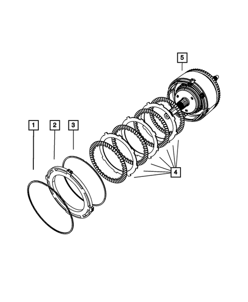 Gear Train for 2007 Chrysler Pacifica #11