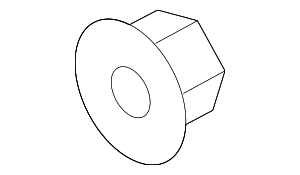 WHT004869 - : Hinge Assembly Nut for Audi Image