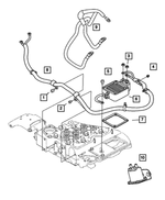 4429959 - Electrical: Tappet Cover Nut for Mopar Image