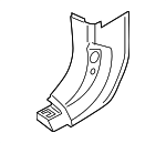 51477949482 - Body: Cowl Trim for BMW: 840i, 840i Gran Coupe, 840i xDrive, 840i xDrive Gran Coupe, M8, M8 Gran Coupe, M850i xDrive, M850i xDrive Gran Coupe Image