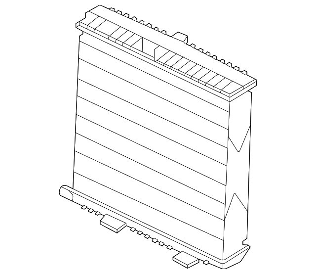 Radiator - Porsche (9J1-121-251-A)