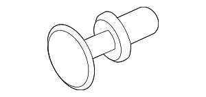 PAF038549 - Cooling System: Rear Cover Rivet for Porsche: Cayenne, Macan, Panamera, Taycan Image