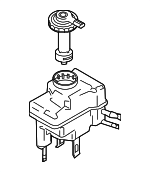34326758848 - Body: Reservoir Assembly for BMW: 525i, 528i, 530i, 540i, 740i, 740iL, 745i, 745Li, 750i, 750iL, 750Li, 760i, 760Li, Alpina B7, M5, Z8 Image