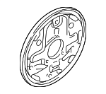 18015445 - Suspension: Backing Plate for Chevrolet: Astro, S10 Blazer | GMC: Jimmy, Safari, Typhoon | Oldsmobile: Bravada Image