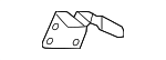 5Q0611845B - Brakes: Brake Hose Bracket for Volkswagen Image