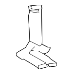 8721302120 - Body: Floor Duct for Toyota: Corolla, Matrix Image