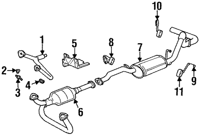 15738754 - Exhaust: Exhaust Muffler for GM Image