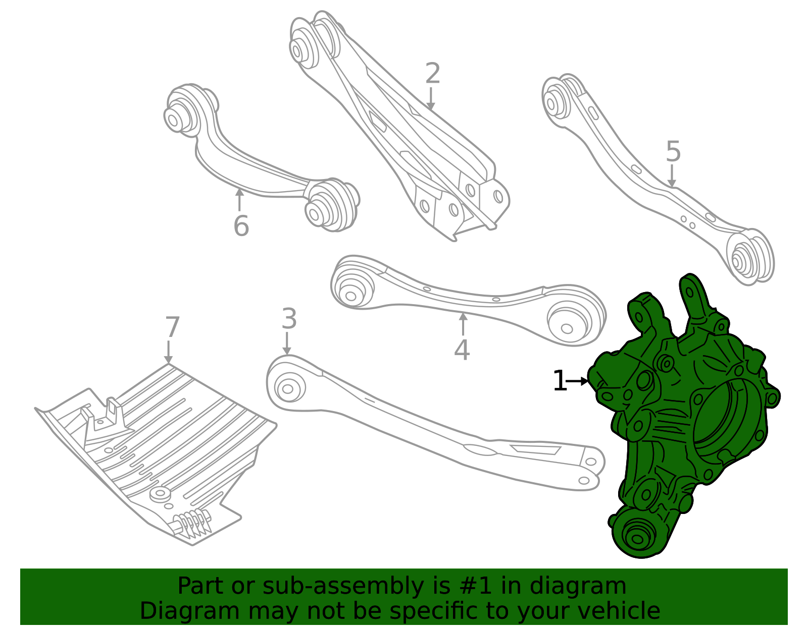 2025-2026 BMW X3 Suspension Knuckle 33-30-8-836-097 | OEM Parts Online