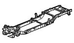 68004265AD - Body: Frame Assembly for Ram: Dakota Image