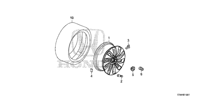 Wheel Disk (KA) for 2014 Honda Accord #0