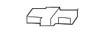 8K0853585C - Body: Roof Panel Reveal Molding Clip for Audi Image