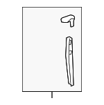 5321730902 - Body: Center Brace for Lexus: GS350, GS450h, GS460 Image