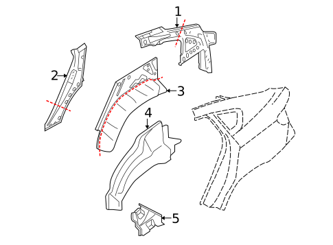 Inner Structure for 2011 BMW X6 #0