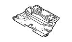 5821152160 - Body: Center Floor Pan for Toyota Image