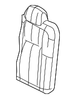 6L7Z7866600CA - Body: Seat Back Cover for Lincoln: Navigator Image