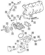 5135881AA - Cooling: Hose Clamp for Mopar Image
