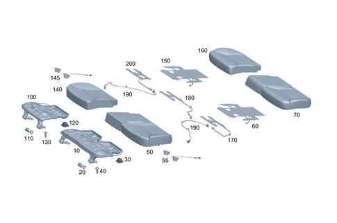 Rear Cushion for 2025 Mercedes-Benz G580 #0