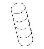 1153306186K - Engine: Oil Outlet Tube Stud for Hyundai Image