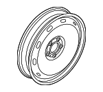 36115A062D8 - Suspension: Compact Spare for BMW: 228 xDrive Gran Coupe, 228i Gran Coupe, 228i xDrive Gran Coupe, M235i xDrive Gran Coupe, X1, X2 Image