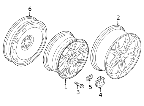 Wheels for 2020 BMW M235i xDrive Gran Coupe #1