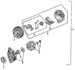 MD611707 - : Brushes for Mitsubishi Image