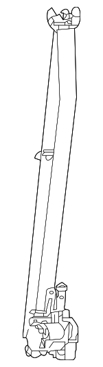 732100E150C0 - Electrical: Belt &amp; Retractor for Lexus: TX350, TX500h, TX550h+ Image