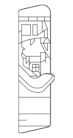 7302302080C0 - : Anchor Plate for Lexus: TX350, TX500h, TX550h+ Image