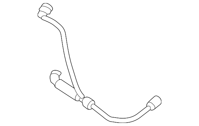 Genuine BMW 17-12-8-616-914 | By-Pass Hose | FREE Shipping
