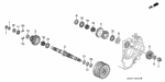 23929PX4700 - Transmission - Automatic: WASHER, SPRING (24MM) for Honda Image