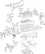 12247HG01C - : Engine Crankshaft Main Bearing for Infiniti Image