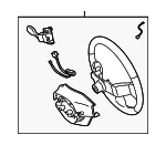 4510002E50B0 - Steering: Steering Wheel for Toyota: Corolla, Matrix Image
