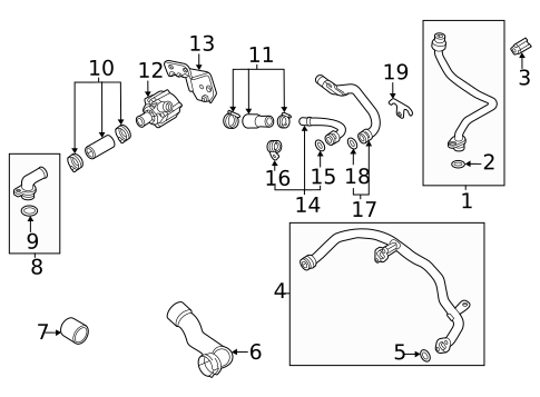 Hoses & Lines for 2025 Audi RS6 Avant #0