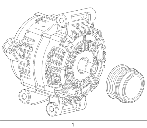 Alternator for 2022 Chevrolet Trax #1